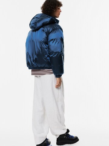 Pull&Bear Zimná bunda - Modrá