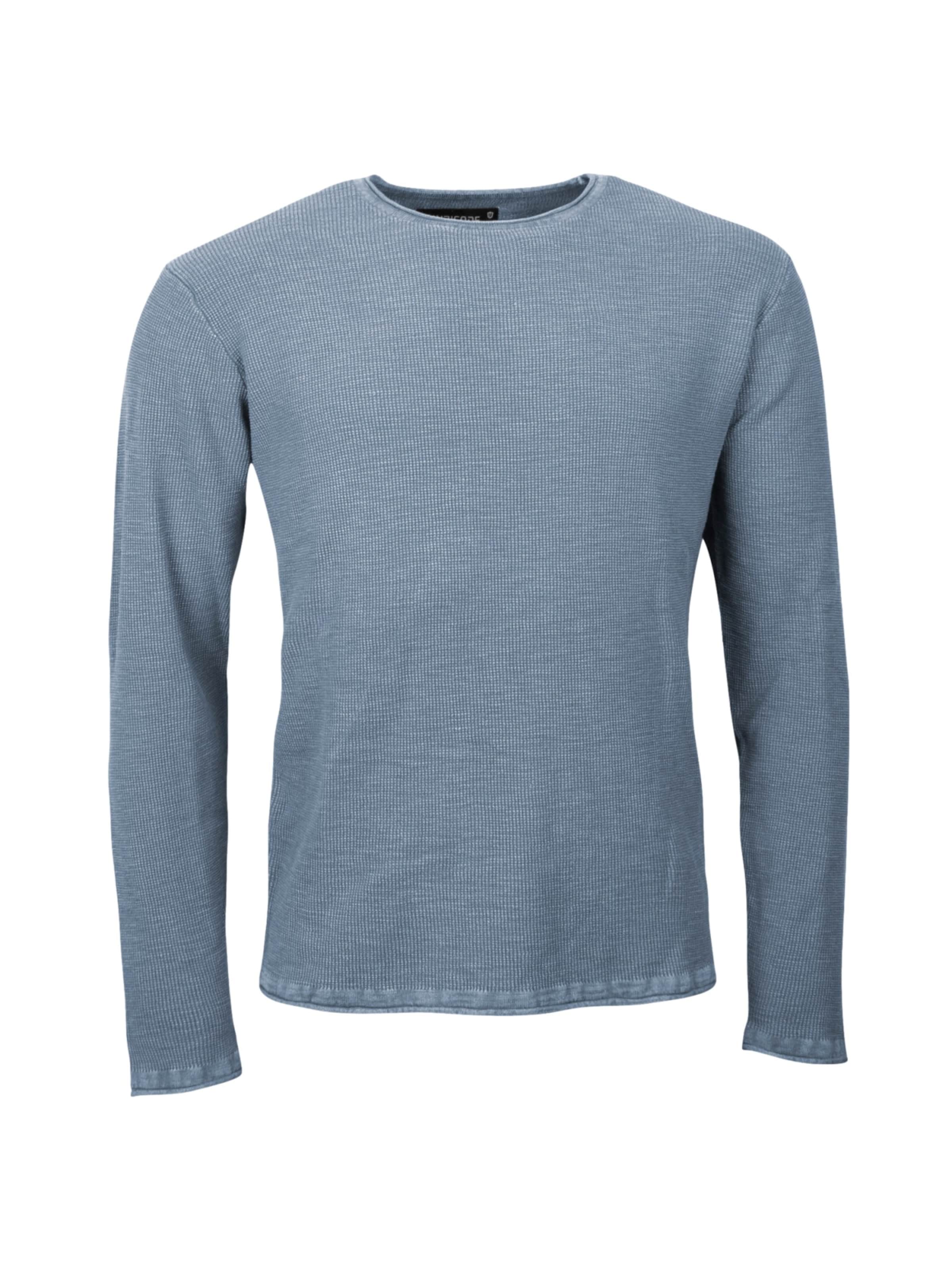 INDICODE Trui in Blauw: voorkant
