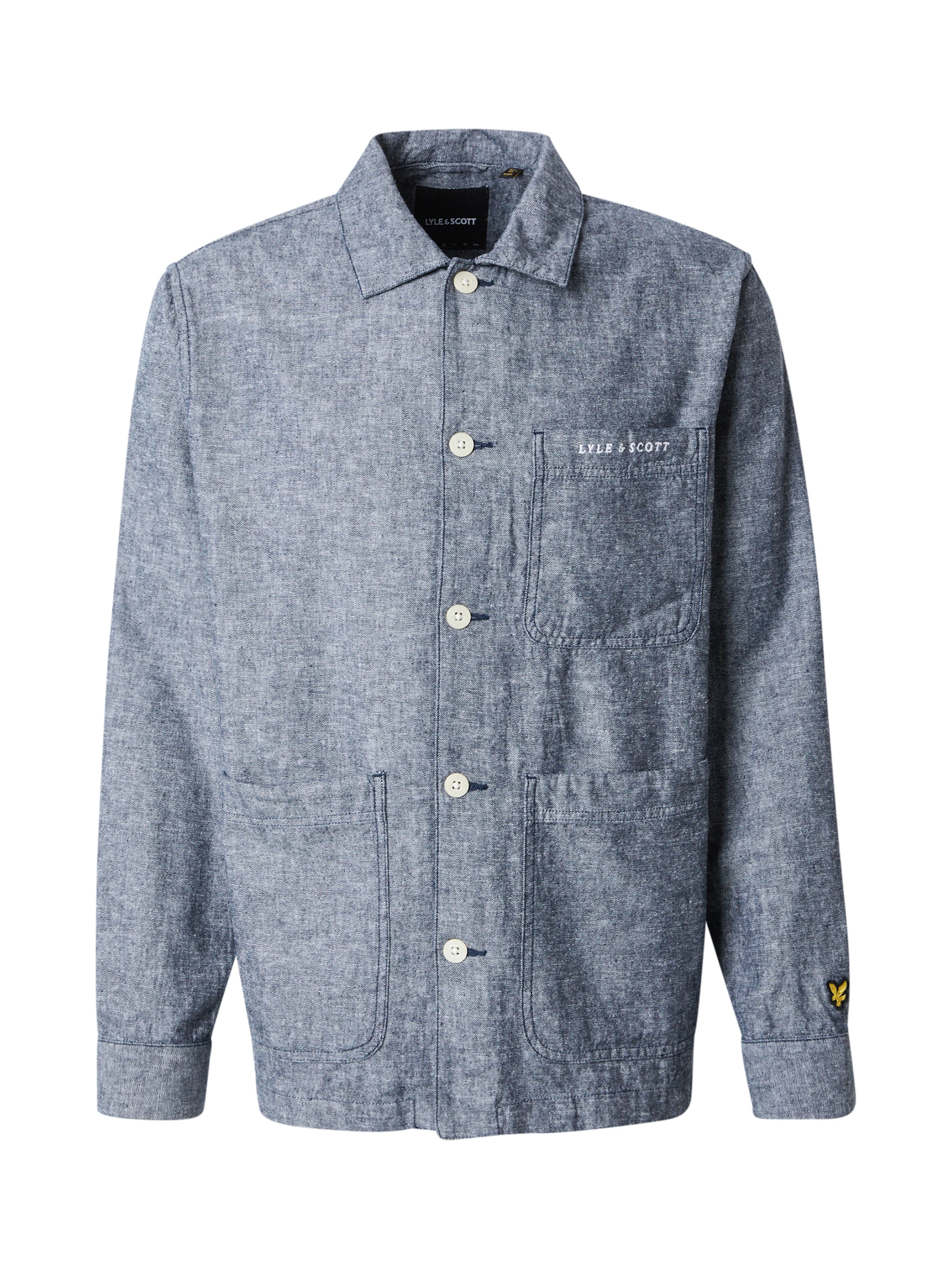 Veste mi-saison &#x27;Flax&#x27; Lyle &amp; Scott en bleu : devant