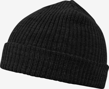 MSTRDS - Gorra 'Fisherman Beanie II' en negro: frente