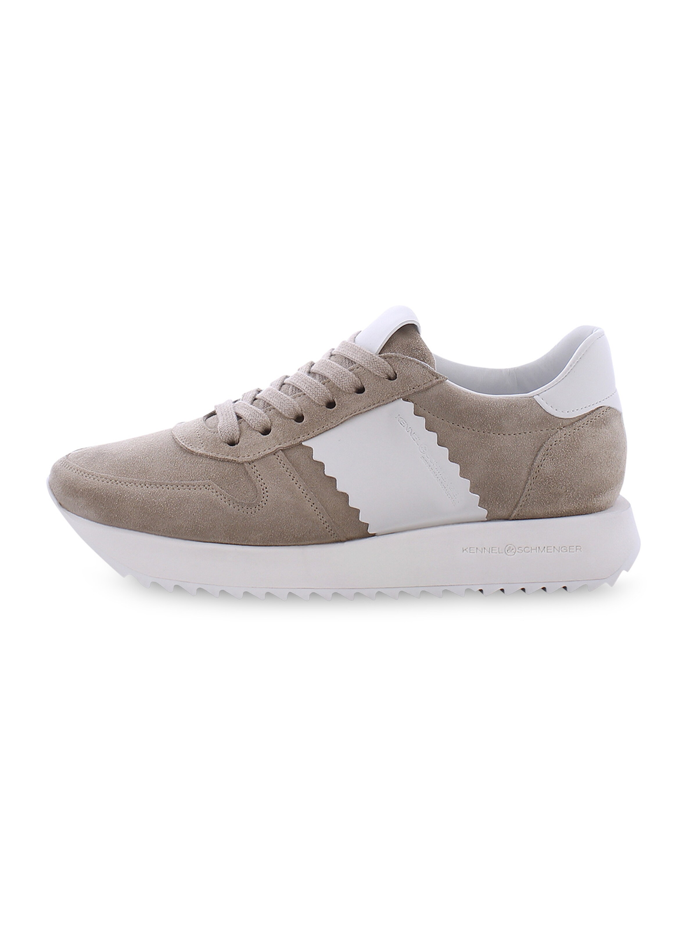 Baskets basses 'Flash' Kennel & Schmenger en marron : devant