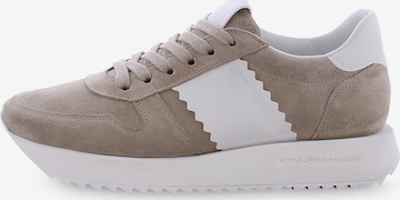 Baskets basses 'Flash' Kennel & Schmenger en marron : devant