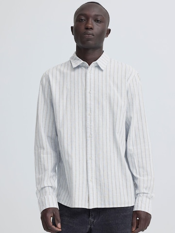 Regular fit Camicia ' BHAban Linen Mix Striped ' di BLEND in blu: frontale
