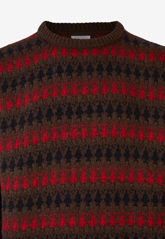 Cleptomanicx Pullover 'Trio' in Braun