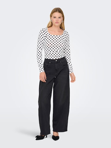 ONLY Baggy Jeans 'ONLTAMY' in Zwart