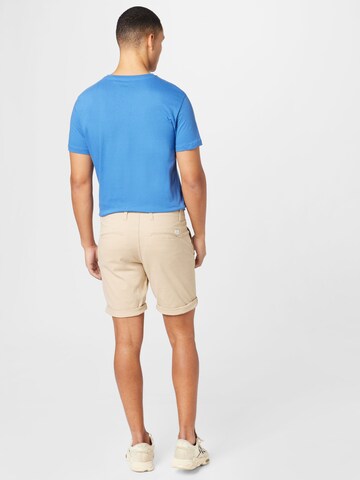 JACK & JONES regular Lærredsbukser 'DAVE' i beige