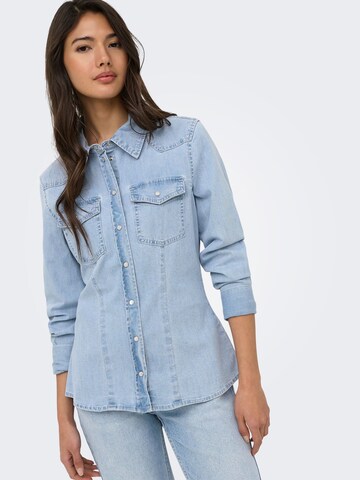 ONLY Blouse 'ONLOlivia' in Blauw