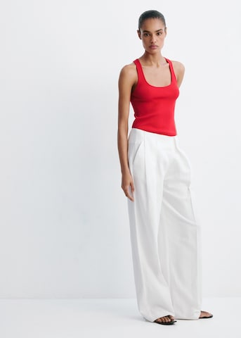 MANGO Stricktop 'LAURA' in Rot