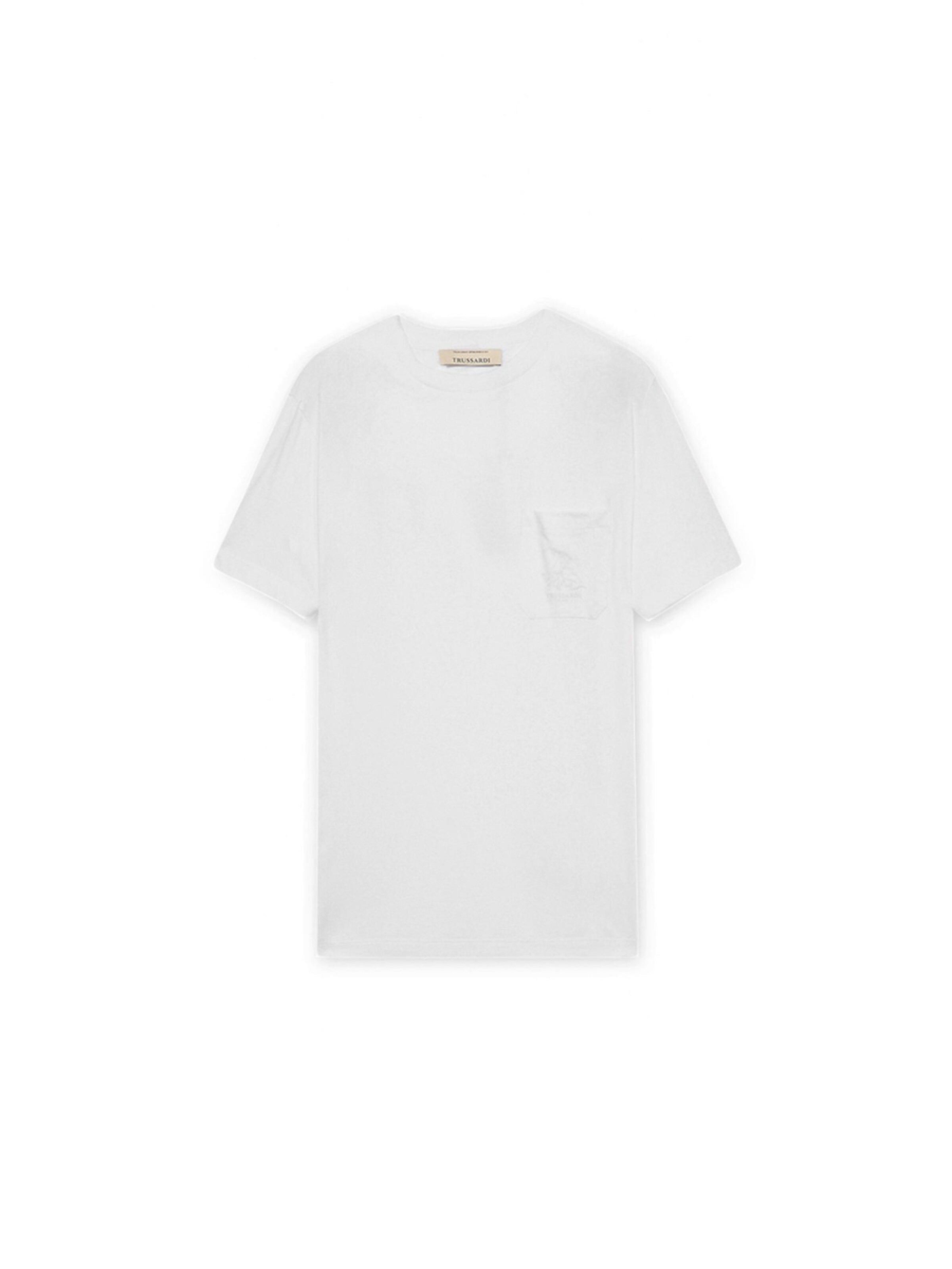 Trussardi Shirt in White: front
