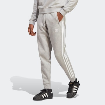 ADIDAS ORIGINALS Slimfit Broek 'Adicolor Classics' in Grijs: voorkant