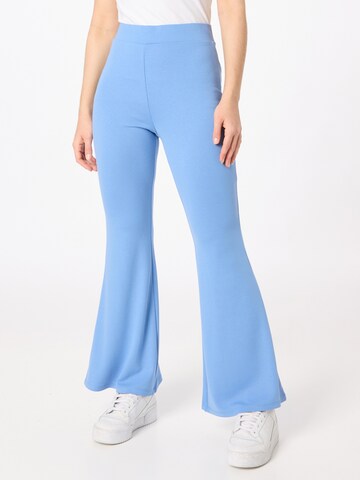 Flared Pantaloni di Monki in blu: frontale