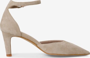 TAMARIS Slingpumps i beige