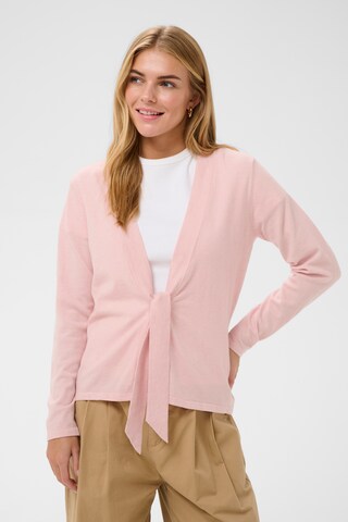 SAINT TROPEZ Cardigan 'SZPrila' i pink: forside