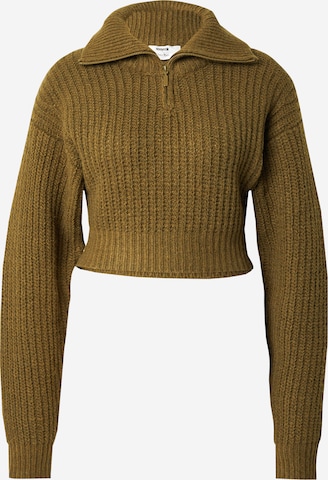 ABOUT YOU x Chiara Biasi Sweater 'Lio' in Green: front