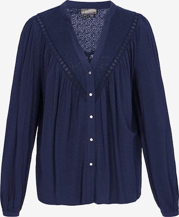 Chemisier DreiMaster Vintage en bleu : devant