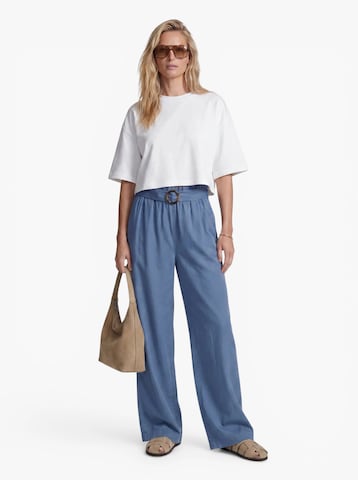 VERO MODA - Pierna ancha Pantalón 'VMBREE' en azul