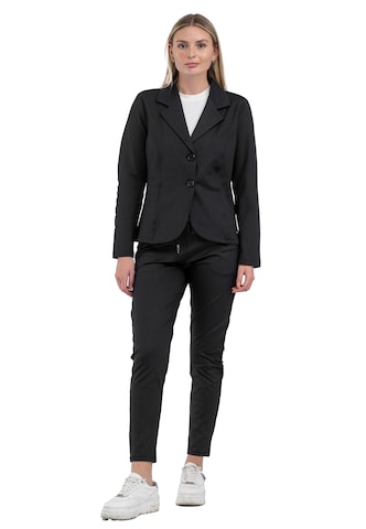 Tom Barron Freizeitanzug Casual Business Suit in Schwarz: Vorderseite