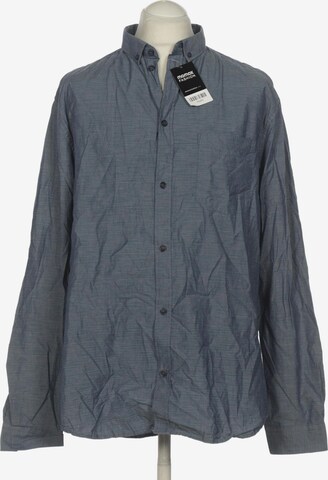 WEEKDAY Button Up Shirt in XL in Blue: front