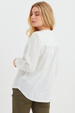 Fransa Blouse in White