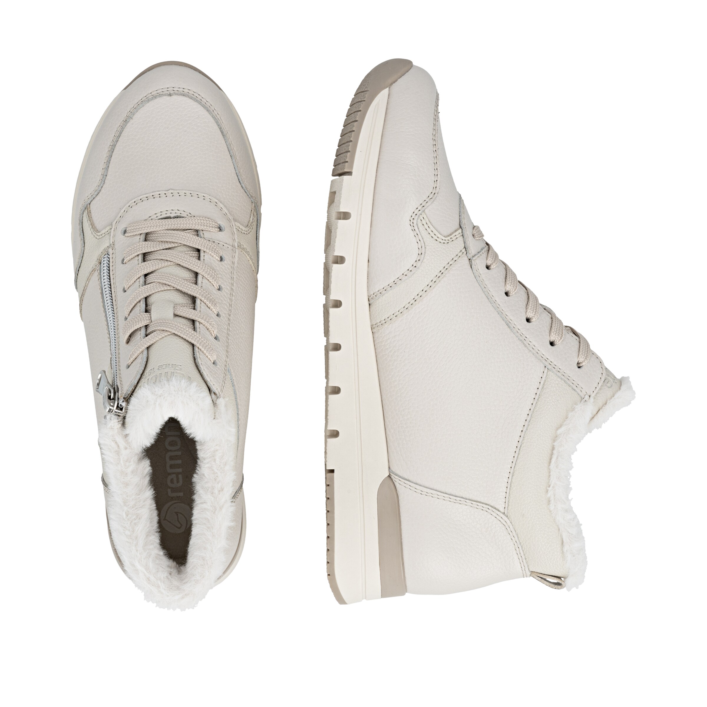 Bottines à lacets REMONTE en blanc