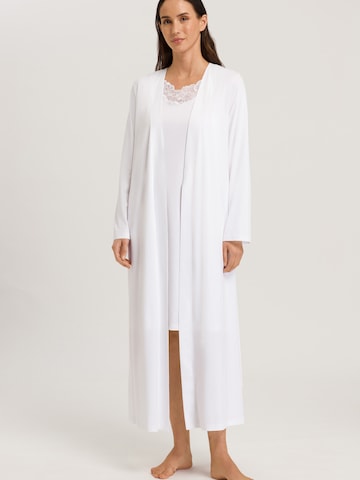 Hanro Dressing Gown ' Naila ' in White