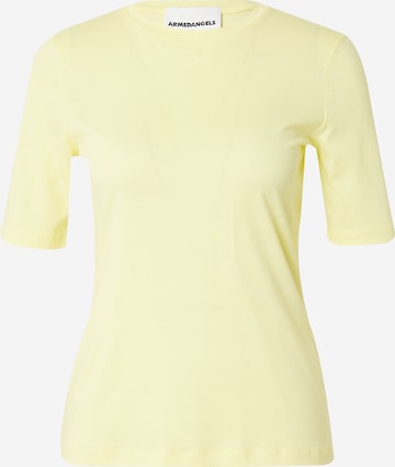 ARMEDANGELS Μπλουζάκι 'DONAAJI' σε κίτρινο: μπροστά