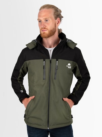 Arctic Seven Performance Jacket in Black: front