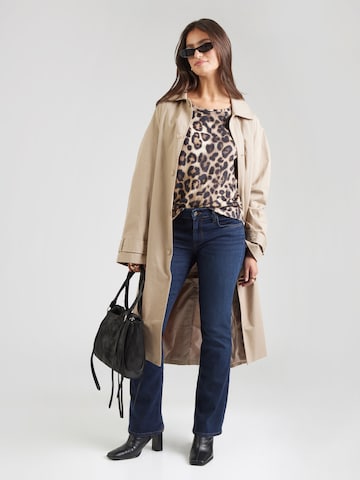 T-shirt monari en marron