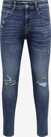 Only & Sons - Skinny Vaquero 'FLY' en azul: frente