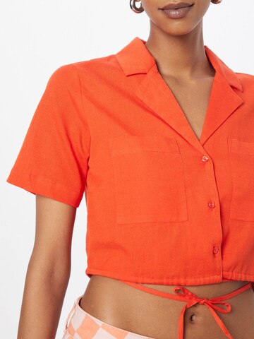 Pimkie - Blusa 'SALEXIA' em vermelho