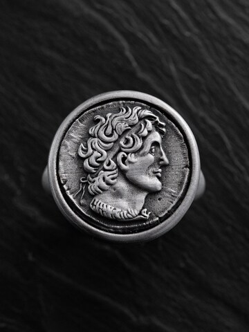 REYTEL Ring 'GAIUS IULIUS CAESAR'‌‌‌‌‌‌‌ in Silber