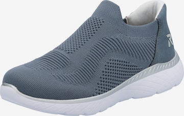Rieker Sport Slip On in Blau: Vorderseite