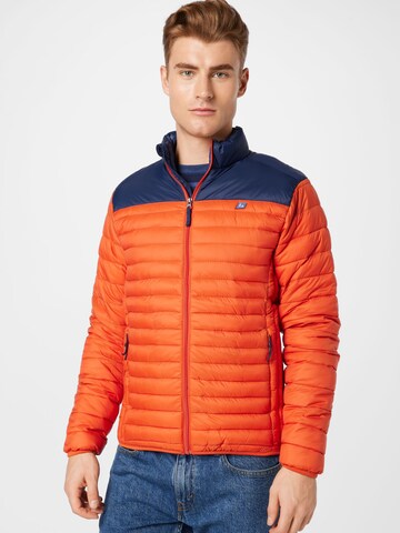 BLEND Přechodná bunda – oranžová: přední strana