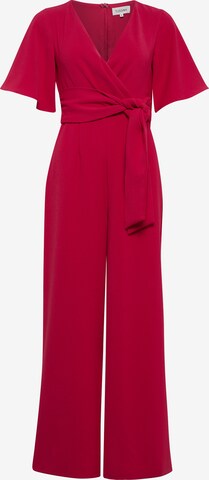 Tussah Jumpsuit 'CARIN ' in Pink: front