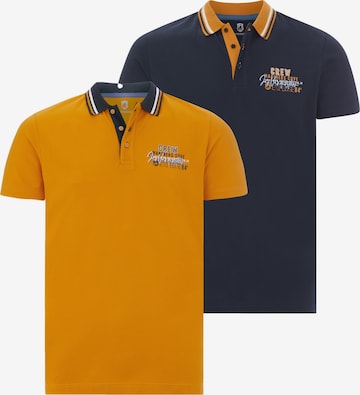Jan Vanderstorm Shirt ' Teofil ' in Orange: front