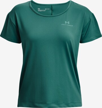 Maglia funzionale di UNDER ARMOUR in verde: frontale