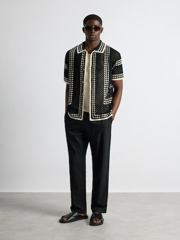 Burocs Comfort Fit Hemd‌‌‌‌‌ in Schwarz