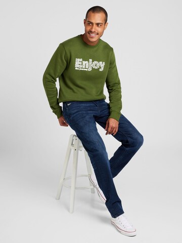 BLEND Sweatshirt in Groen