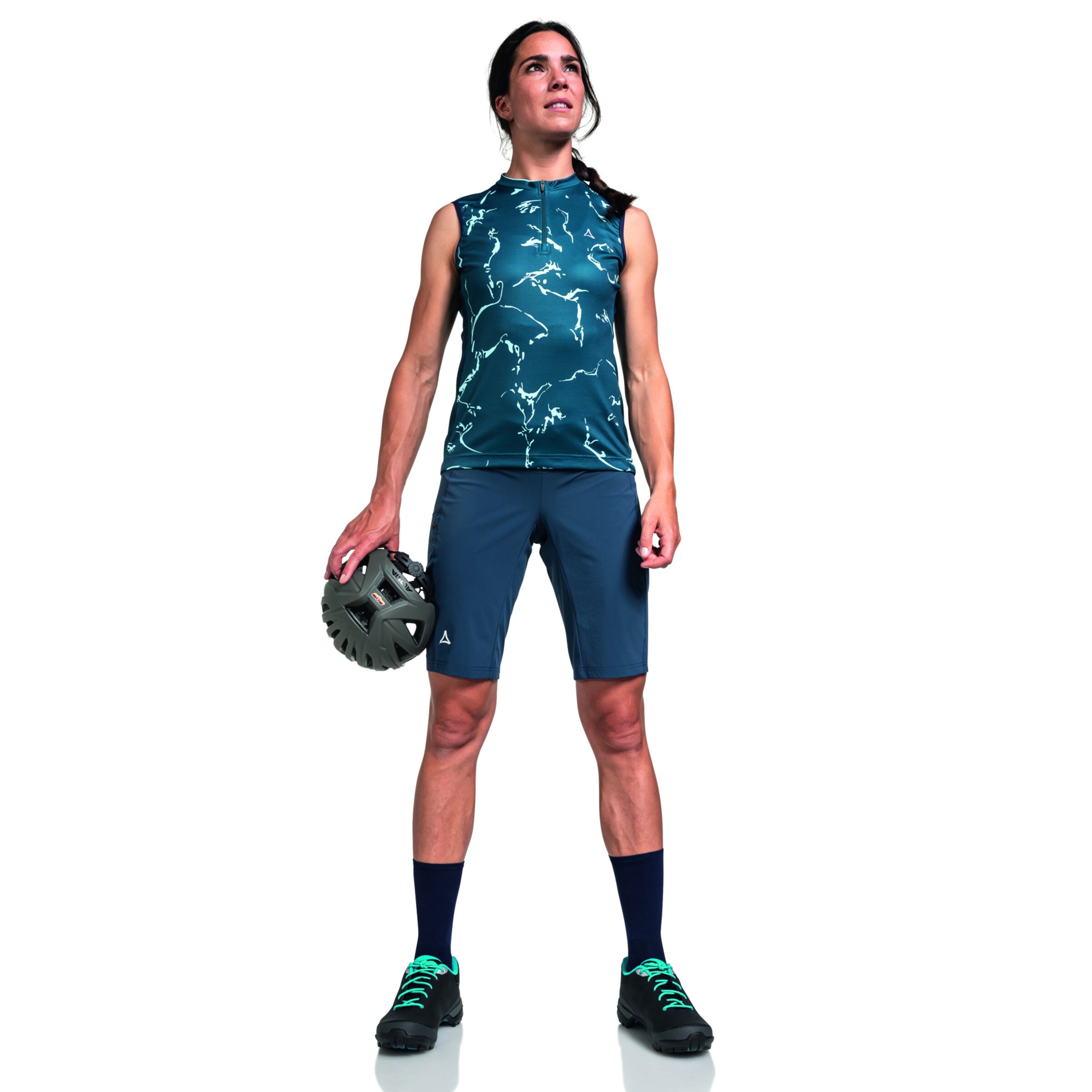 Maglia trikot 'Grossi' di Schöffel in blu: frontale