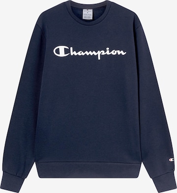 Sweat-shirt Champion Authentic Athletic Apparel en bleu : devant