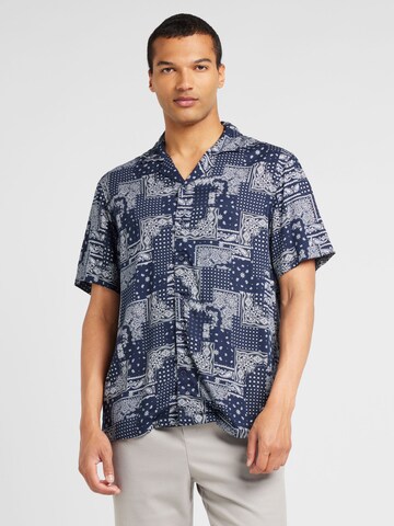 Matinique - Regular Fit Camisa 'Klampo' em azul: frente