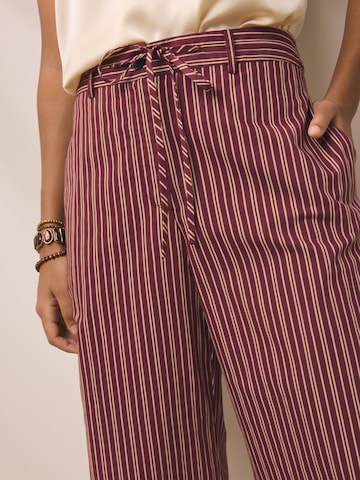 Wide Leg Pantalon Bhoem en rouge