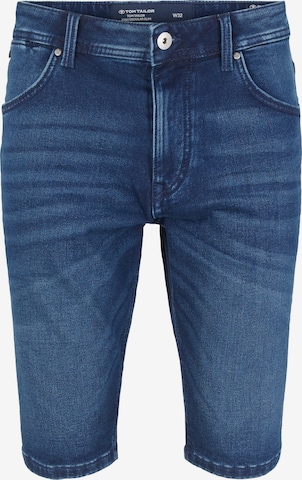 TOM TAILOR Shorts 'Josh' in Blau: Vorderseite