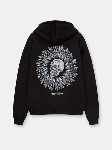 Pull&Bear Mikina – černá