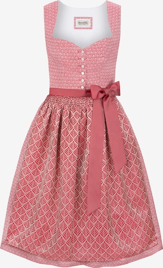 STOCKERPOINT Dirndl 'Daniela' in pastellrot / weiß, Produktansicht