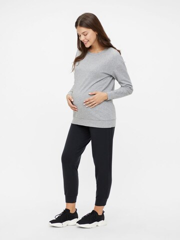 MAMALICIOUS Tapered Broek 'Caylee' in Zwart