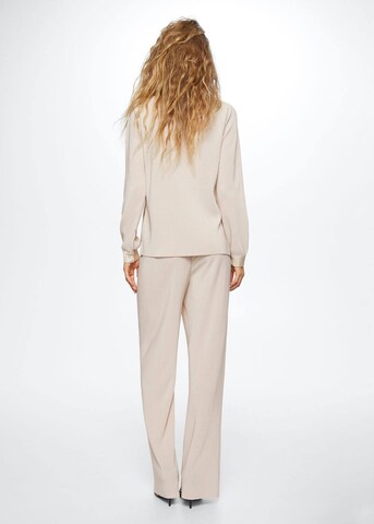 MANGO Wide leg Broek 'Pili' in Grijs