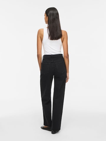 VILA - Loosefit Vaquero 'LISA' en negro