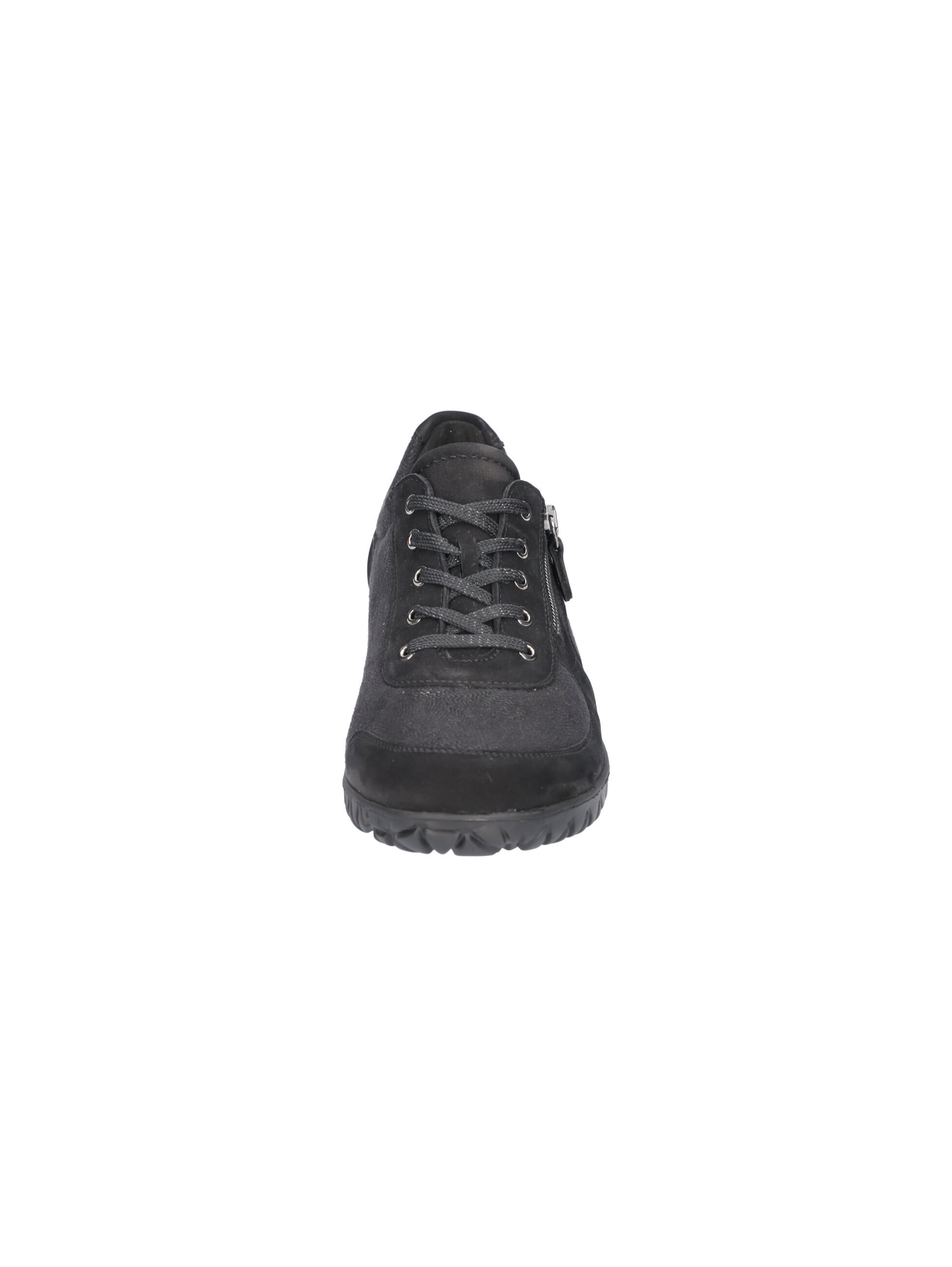 WALDLÄUFER Athletic lace-up shoe 'Havy' in Black