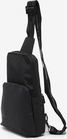 Sac bandoulière Momo Design en noir : devant